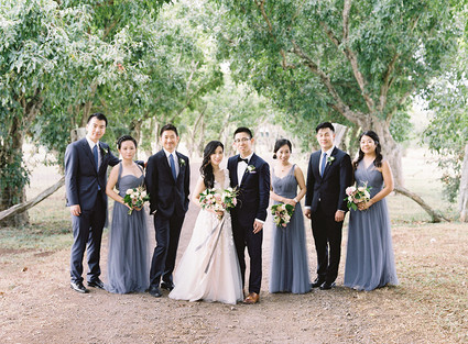 Vintage botanical wedding at Puakea Ranch in Hawaii
