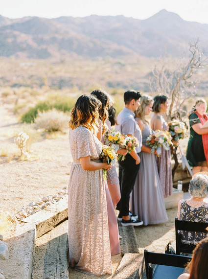 Eclectic Joshua Tree wedding at the Sacred Sands Inn
