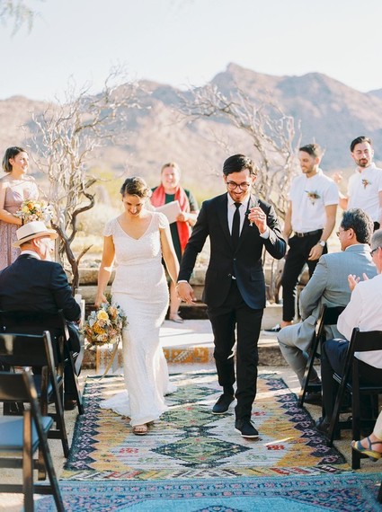 Eclectic Joshua Tree wedding at the Sacred Sands Inn