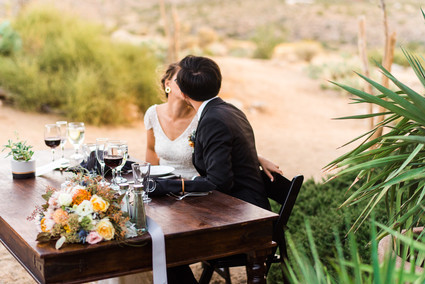 Eclectic Joshua Tree wedding at the Sacred Sands Inn