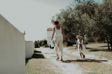 Authenic festive farm wedding in Provence