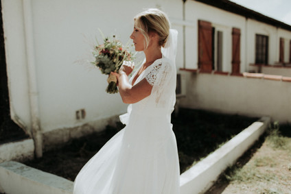 Authenic festive farm wedding in Provence