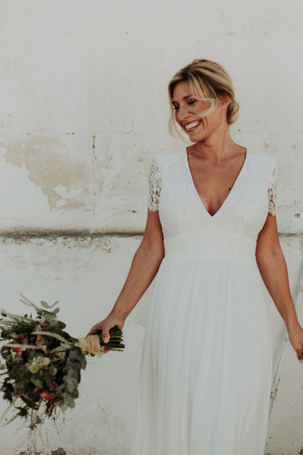 Authenic festive farm wedding in Provence