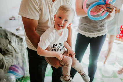 Disco pizza party second birthday