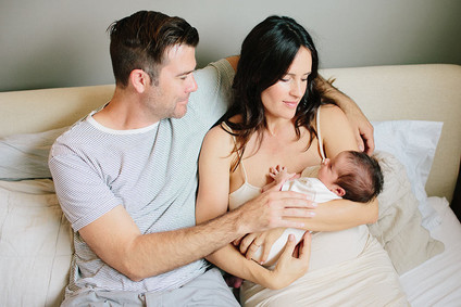 newborn photo session