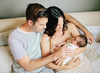 newborn photo session