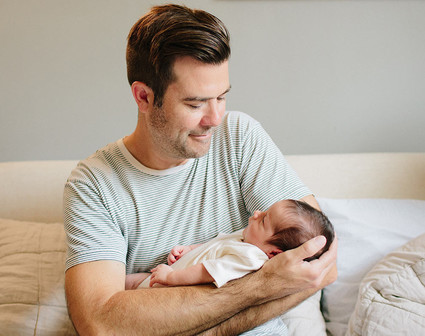 newborn photo session