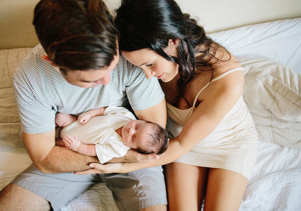 newborn photo session