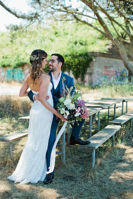Headlands Center for the Arts indie wedding in Marin