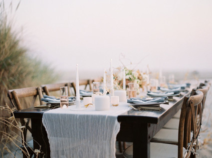 pastel seaside wedding inspiration on the Oregon Coast