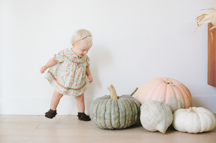 Feminine fall Moon themed 1st birthday party on 100 Layer Cakelet