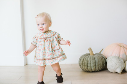 Feminine fall Moon themed 1st birthday party on 100 Layer Cakelet