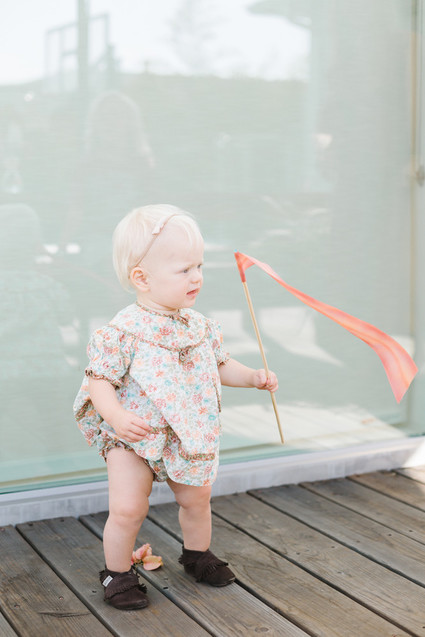 Feminine fall Moon themed 1st birthday party on 100 Layer Cakelet