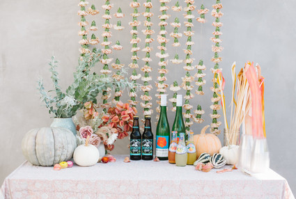 Feminine fall Moon themed 1st birthday party on 100 Layer Cakelet Inspiration