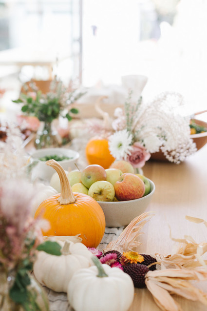 Feminine fall Moon themed 1st birthday party on 100 Layer Cakelet