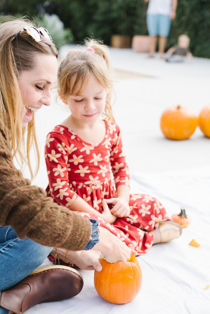 Feminine fall Moon themed 1st birthday party on 100 Layer Cakelet