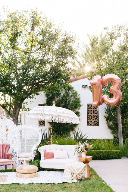 Unique feminine girlfriends 13th birthday party