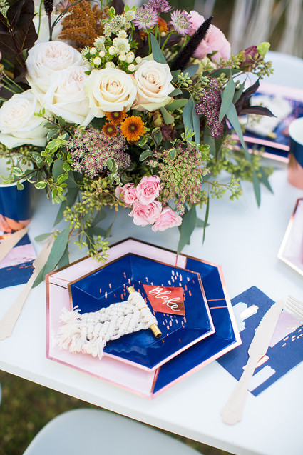 Friendsgiving themed girl's party