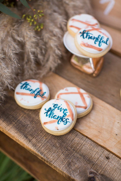 Friendsgiving themed girl's party