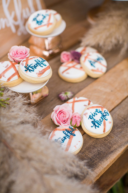 Friendsgiving themed girl's party