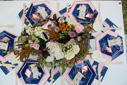 Friendsgiving themed girl's party