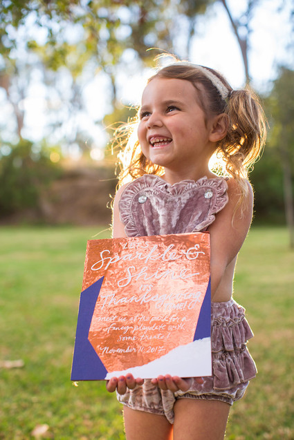 Friendsgiving themed girl's party