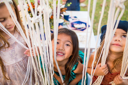 Friendsgiving themed girl's party