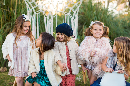 Friendsgiving themed girl's party