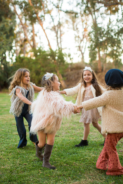 Friendsgiving themed girl's party