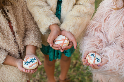 Friendsgiving themed girl's party