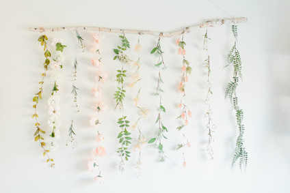 Floral boho girl's nursery