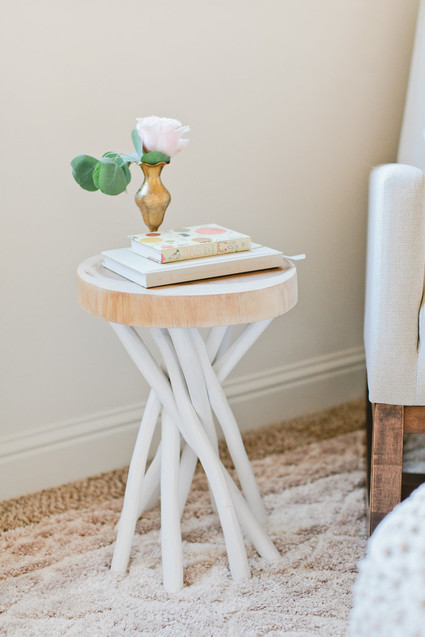 Floral boho girl's nursery