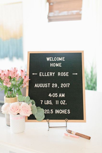 Floral boho girl's nursery