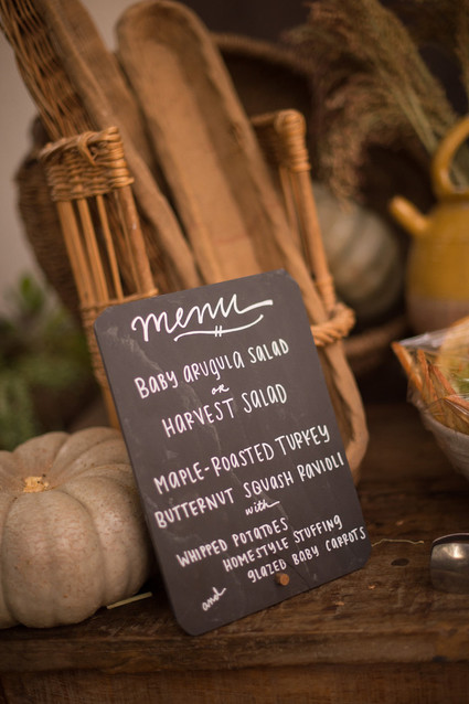 Backyard Thanksgiving feast from Found Rentals Inspiration
