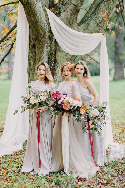 Autumn castle wedding in Poland on 100 Layer Cake