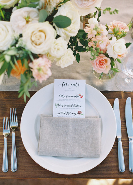 Romantic DIY Napa Valley wedding at Brix Restaurant Inspiration