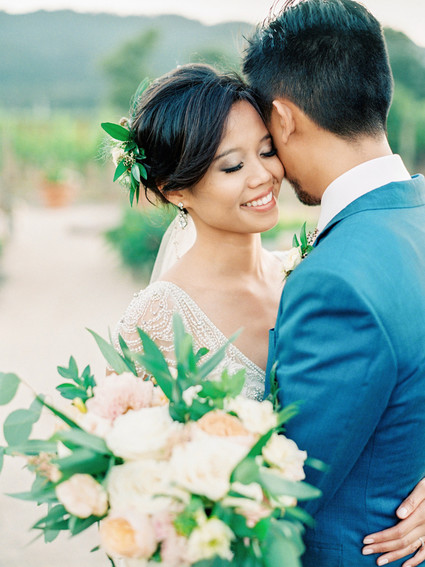 Romantic DIY Napa Valley wedding at Brix Restaurant