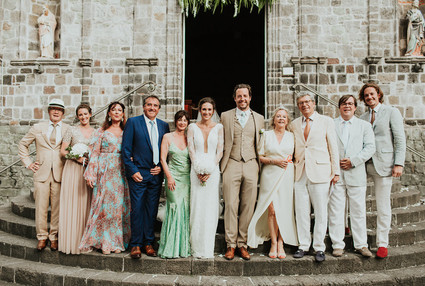 St Barth's destination wedding at Eden Rock