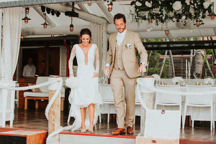 St Barth's destination wedding at Eden Rock