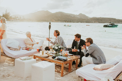 St Barth's destination wedding at Eden Rock