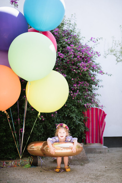 Llama-inspired Frida Kahlo 3rd birthday party