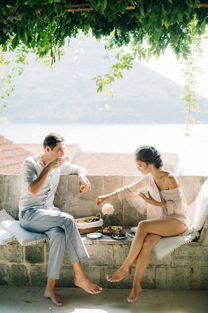 Romantic Montenegro elopement on 100 Layer Cake Inspiration