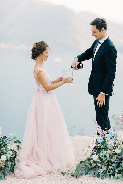 Romantic Montenegro elopement on 100 Layer Cake Inspiration