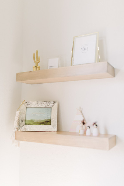 Rustic winter nursery and newborn photos on 100 Layer Cakelet