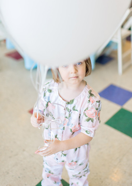 Happy clouds and rainbows 3rd birthday party