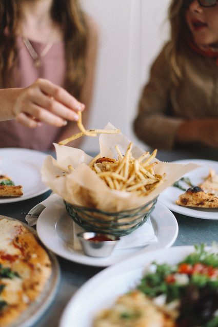 Fries at the Zinc Cafe Los Angeles