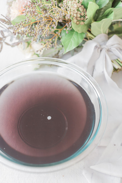 Ideas for dyed silk ribbon in weddings