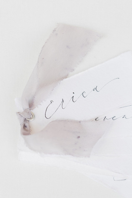 Ideas for dyed silk ribbon in weddings