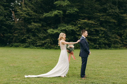 Floral garden wedding in Ontario