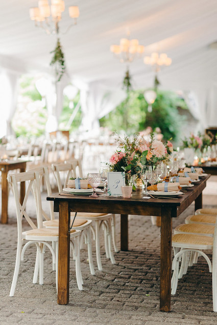 Floral garden wedding in Ontario